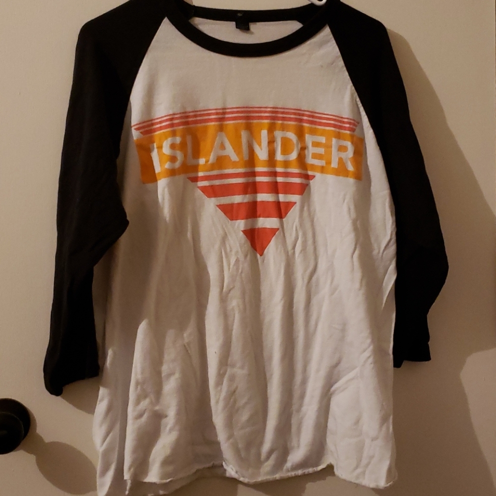Islander Band baseball tee